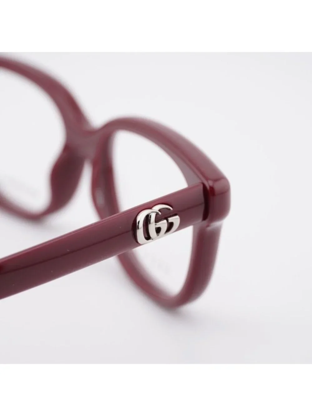 Gucci GG1978O 007 Eyeglasses Bordeaux 54mm Square Frame